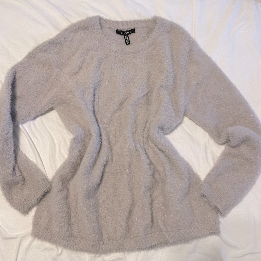 Lavender fuzzy sweater